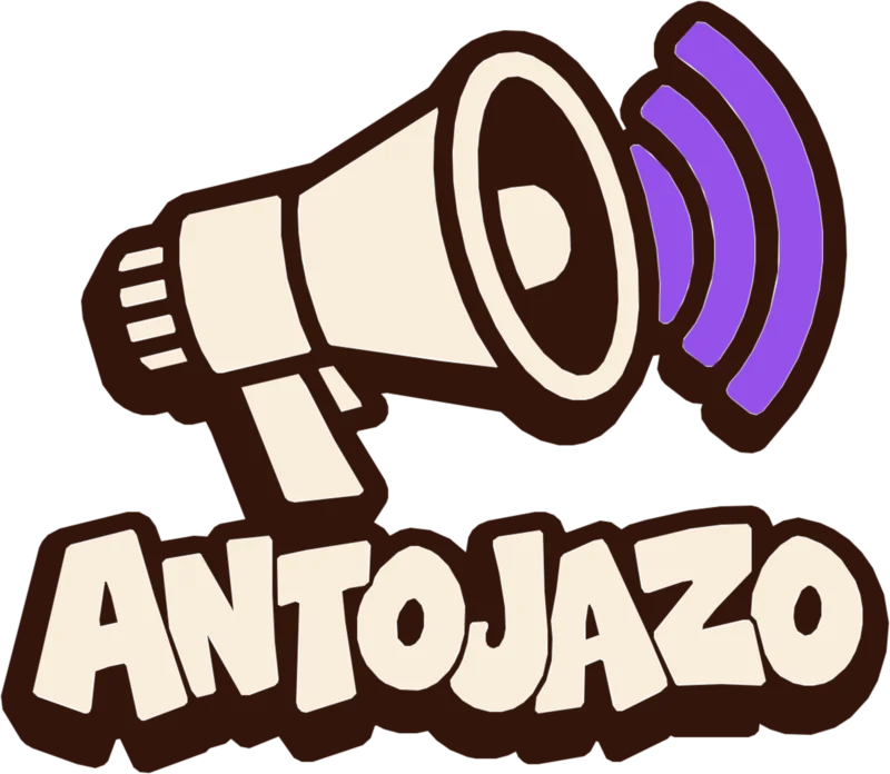 Logotipo de Antojazo: un megáfono con ondas de sonido